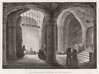 Palestine Bethléem Original Table en Acier Strahlheim 1838