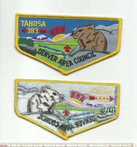 DQ SCOUT BSA OA LODGE 383 TAHOSA CONEY FLAP DENVER AREA COUNCIL COLORADO PATCH ! - Picture 1 of 1