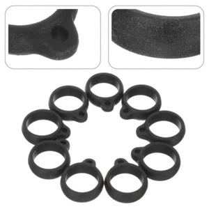 50pcs Téléphone Lonyard Silicone Anneau accrochez sur les bagues de sangle PEN - Photo 1/12