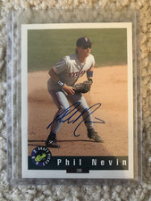 1992 Classic Draft Picks #1 Phil Nevin Rookie RC Autograph