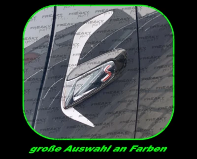 Adesivo accento frecce Side Scuttle per Mini Cooper One S JCW F55 F56 F57 - Immagine 1 di 4