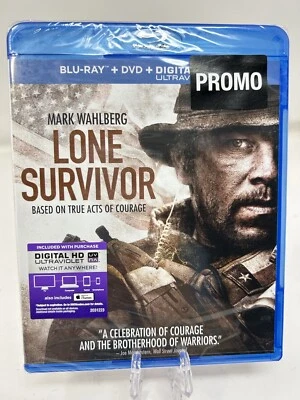 Lone Survivor Blu-ray + DVD + Digital HD 2013 Universal Studio Rated R New - Image 1 of 4