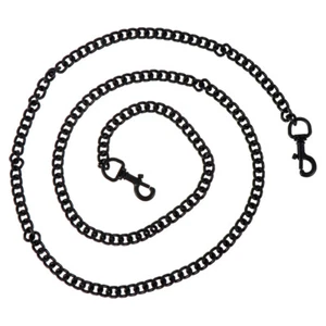 1Pc Matte Bag Chain Decorative Chain Bag Belt Ornament Black - Picture 1 of 12