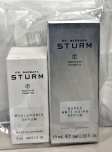 Dr. Barabara Sturm Hyaluronic Serum & Dr Barabara Super Anti- Aging Serum 2 Pack - Picture 1 of 1