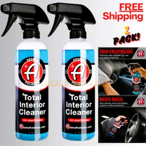Adam's Polishes Interior Cleaner & Protectant (16oz) (2-Pack), Quick Detailer & - Picture 1 of 9