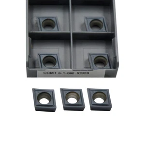 10 piezas CCMT3-1 SM IC928 CCMT09T304-SM IC928 insertos para carpinteros CNC CCMT inserto - Imagen 1 de 5