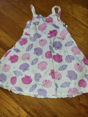 NUEVO Bebé Niña Talla 18 Meses Polly & Friends Rosa Morado Vestido Conchas Marinas Nuevo Con Etiquetas Foto 1 de 2