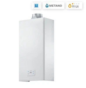 Scaldabagno Scaldino Gas Beretta Fonte LX 11 Litri Camera Aperta Low NOx Metano - Foto 1 di 6