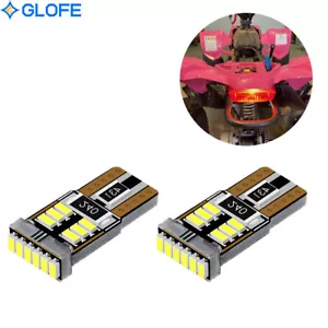 2 LED tail Light Bulbs For Deere 318 322 332 420 430 425 445 455 AM35424 57M7013 - Picture 1 of 14