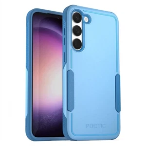 For Samsung Galaxy S23 Case | Poetic Dual Layer Heavy Duty Tough Cover Sky Blue - Picture 1 of 5