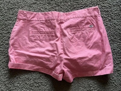 Pantalones cortos para mujer Vineyard Vines 3 1/2 pulgadas todos los días rosa 2H0583 274 32W reales Foto 1 de 4