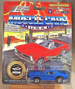 1994 Johnny Lightning USA Muscle Cars Series 2 1969 ELIMINATOR Blue w/Cragar Sp - Bild 1 von 6