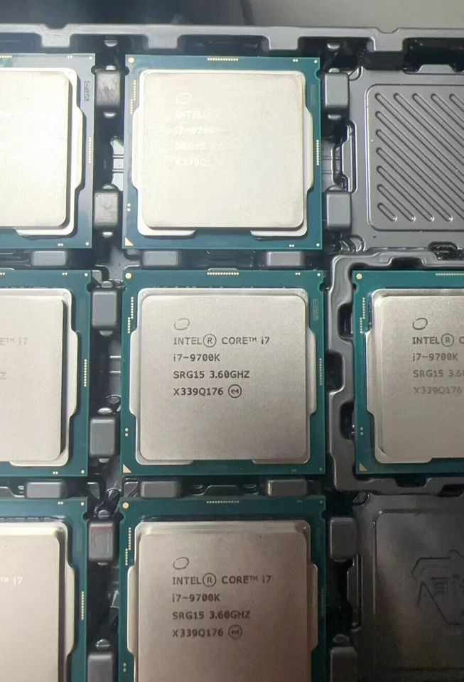 Intel Core i7-9700K 3.6GHz  (Turbo 4.9GHz)  LGA 1151 8-Core CPU Processor SRG15 - Image 1 of 1