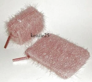 Mac Cosmetics Makeup Bag Case Pouch Fireworked Collection Lot of 2 Pink nwob - Picture 1 of 1
