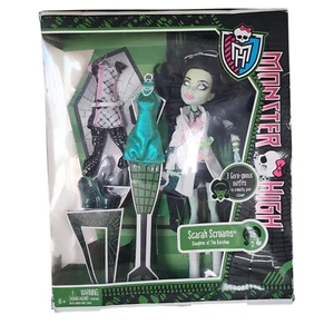 Monster High I Heart Love Moda Scarah Screams Muñeca Mattel Completa Nueva En Caja - Imagen 1 de 9
