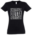 Straight Outta Quahog Women T-Shirt Family Fun Griffin Guy Peter Lois Megan