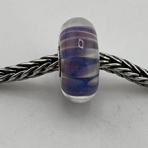 Trollbeads Petali di Viola Edizione Limitata Bead NUOVO #621 - Foto 1 di 6