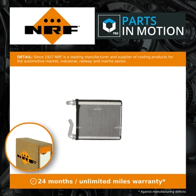 Heater Matrix fits TOYOTA PRIUS ZVW3, ZVW4 1.8 2008 on 2ZR-FXE Exchanger NRF New - Image 1 of 4