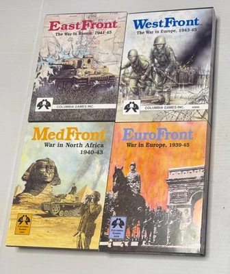 Columbia Board Games - East Front , West Front , Med Front , Euro Front - Image 1 of 4
