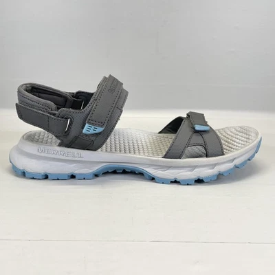 Sandalias Merrell Cedrus Convert para mujer talla 10 grises senderismo sendero zapatos con tiras Foto 1 de 4