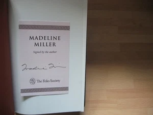 Madeline Miller signed 1 of 125 The Song of Achilles Folio Society new sold out - Imagen 1 de 14