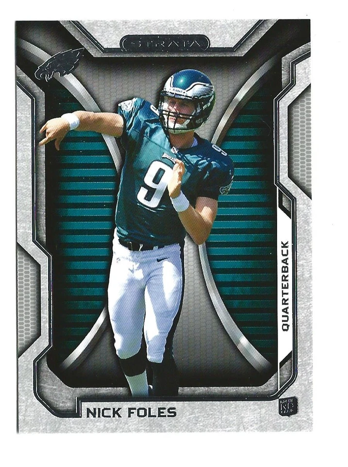 2012 Topps Strata Retail #124 Nick Foles RC Rookie Eagles - Image 1 of 1