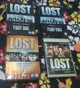 LOST Complete Seasons 1, 2 & 3 DVD American TV Series Box Sets J.J. Abrams - Picture 1 of 3