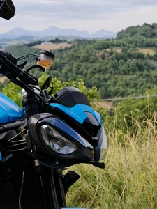 Cupolino copri strumentazione PERSONALIZZATO Triumph Street 765 - Imagen 1 de 4