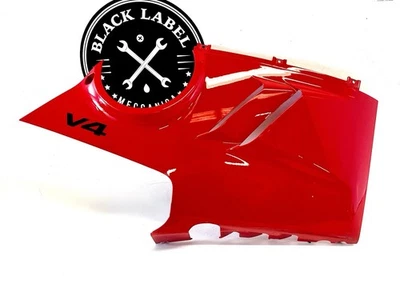 Подлинный красный правый нижний обтекатель Ducati 23-24 Panigale V4 S R б/у 4801C471AA - Изображение 1 из 4