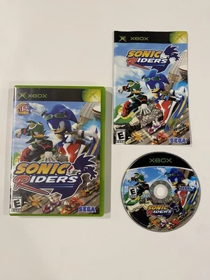 Sonic Riders (Microsoft Xbox, 2006) Complete CIB W/ Manual, Tested & Working! - Image 1 of 4