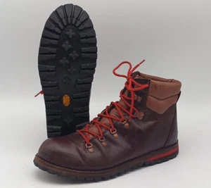 Vintage Danner Brown Shibuya Men's Hiking Boots US Size 13 Regular Vibram Soles - Picture 1 of 11