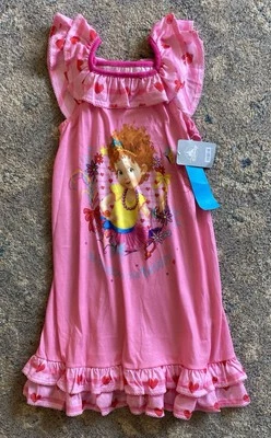 Disney Store-Fancy Nancy-Short Sleeve Nightgown Pajama-Girl Size 9/10-NEW - Image 1 of 4