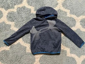 UNDER ARMOUR Boys Size YSM Youth Small Storm Cold Gear Loose Hoodie Blue - Picture 1 of 9