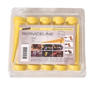 Yelloc Medium Plug Set (10pcs) – 5-22mm Hydraulic Hose & Pipe End Plugs - Picture 1 of 9