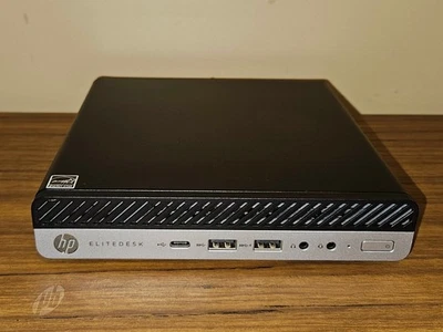 HP Tiny EliteDesk 705 G4 DM AMD R5 256GB SSD , 8GB DDR4 Windows 11 Pro Foto 1 de 4