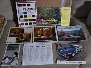 AMC Prospekt Lot 9 AMX Speer Matador Gremlin Hornet mehr 1973-1980 - Bild 1 von 13