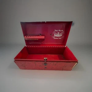 Vintage Drill-Major Alltimer Products Metall Werkzeugkoffer Chicago 1940er - Bild 1 von 6