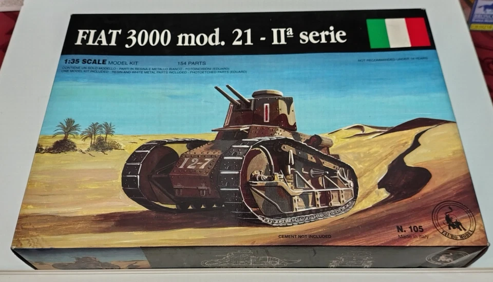 Carro FIAT 3000 mod.21 - II^ serie - Immagine 1 di 1