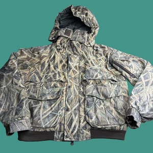 Cabela’s Herren M Camo Zip Button Jacke Skyline Camouflage Baumwolle Jagd Outdoor - Bild 1 von 15