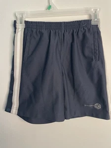 Vintage Y2K Boys Tear Away Basketball Shorts Old Navy Youth 6 2004 Leg Stripe - Picture 1 of 9