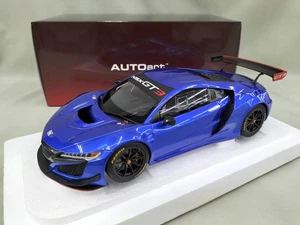 Autoart 1/18 Honda NSX GT3 Hyper Blue Model - Picture 1 of 12