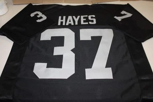 LESTER HAYES #37 SCHWARZES INDIVIDUELL GENÄHTES HEIMTRIKOT GRÖSSE HERREN XLG - Bild 1 von 2