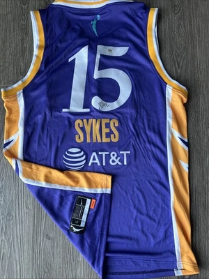 Brittney Sykes Los Angeles Sparks Autograph Signed Jersey! Psa Coa  - Image 1 of 3