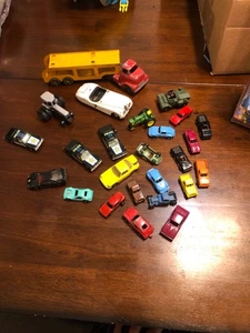 Old vintage toy lot Hot wheels Corgi toys tootsie toy ERTL - Picture 1 of 14