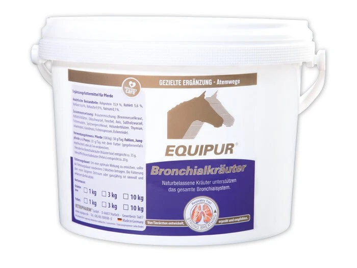 VETRIPHARM Equipur Bronchialkräuter 3000 g - Atemwege Pferde