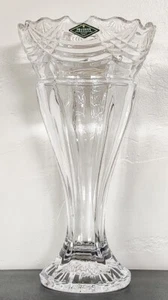 NEW Godinger Shannon ESPIRIT 24% Lead Crystal 12" Vase *Ireland *Czech Republic - Picture 1 of 7