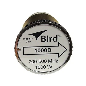 Bird 1000D Plug-in Element 0 to 1000 watts 200-500 MHz for Bird 43 Wattmeters - Picture 1 of 3