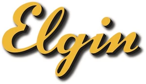 Vintage Antique Vintage Elgin Boat vinyl decal 8" Qty 1 - Picture 1 of 1
