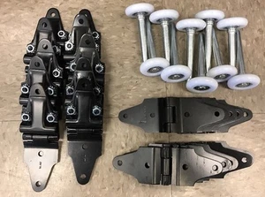 30 pack Whiting Todco Overhead Truck Door Kit- Center & End Hinges + 2" Rollers - Picture 1 of 9