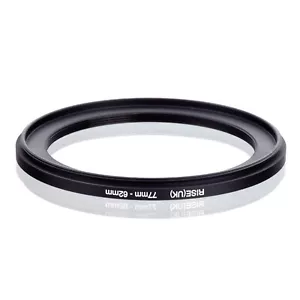 RISE(UK) 77-62MM 77 MM- 62 MM 77 to 62 Step Down Ring Filter Adapter - Picture 1 of 3